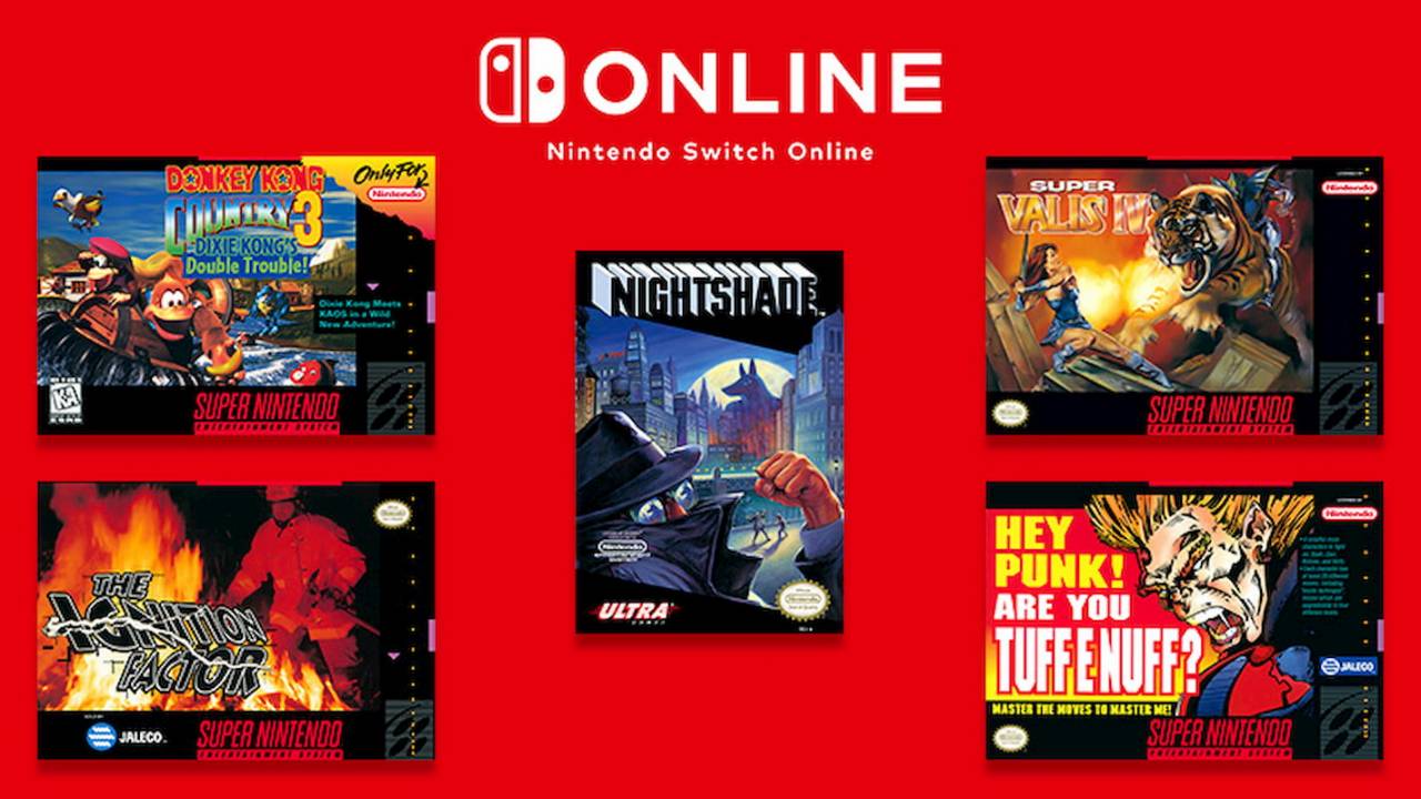 new snes games for switch