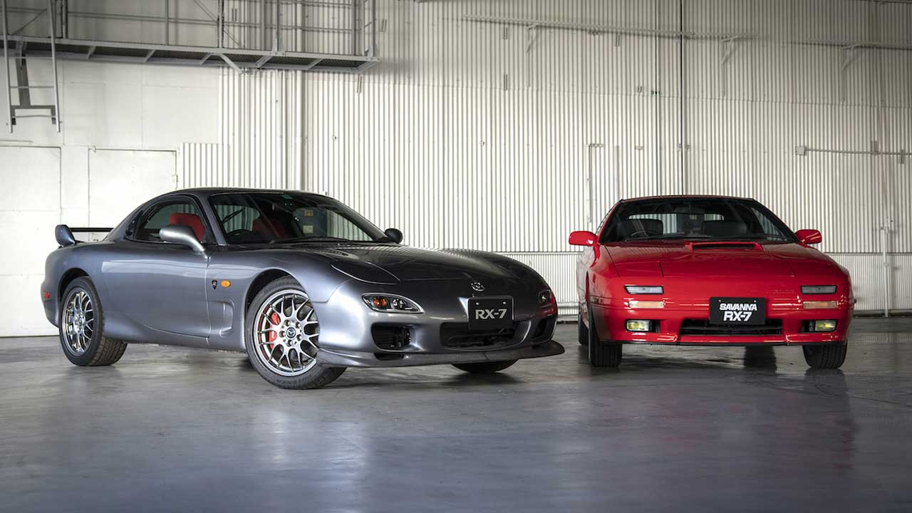 Mazda Heritage Parts Program Covers Two More Classic Rx 7 Models Slashgear