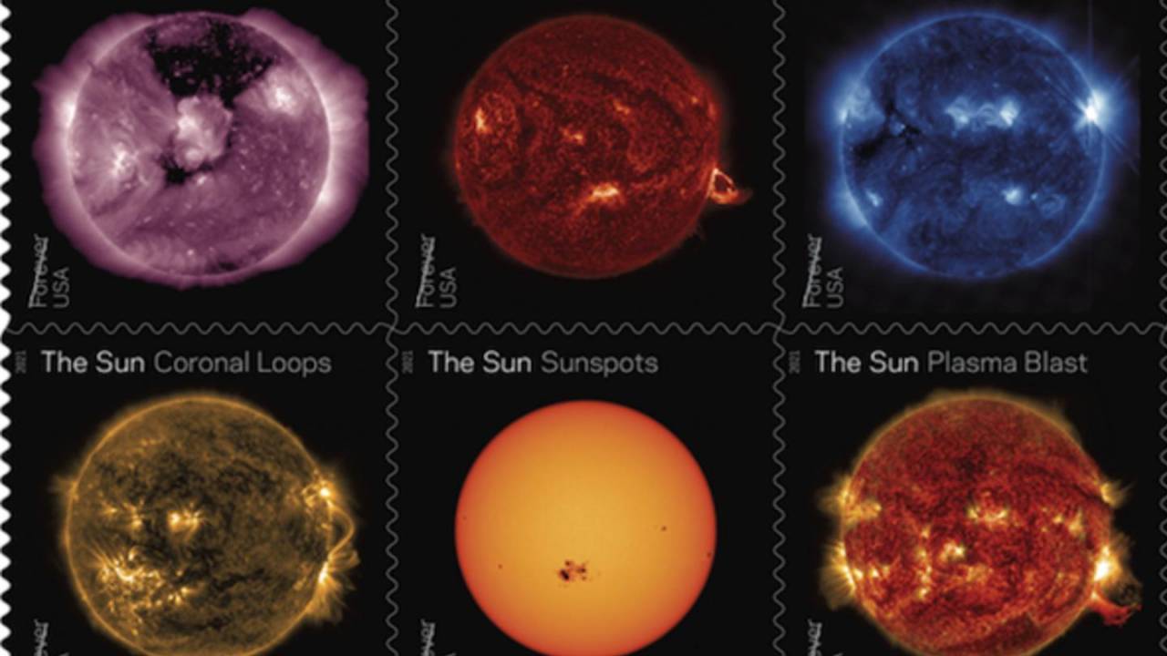 2021 USPS Forever Stamps will feature stunning NASA Sun images - SlashGear