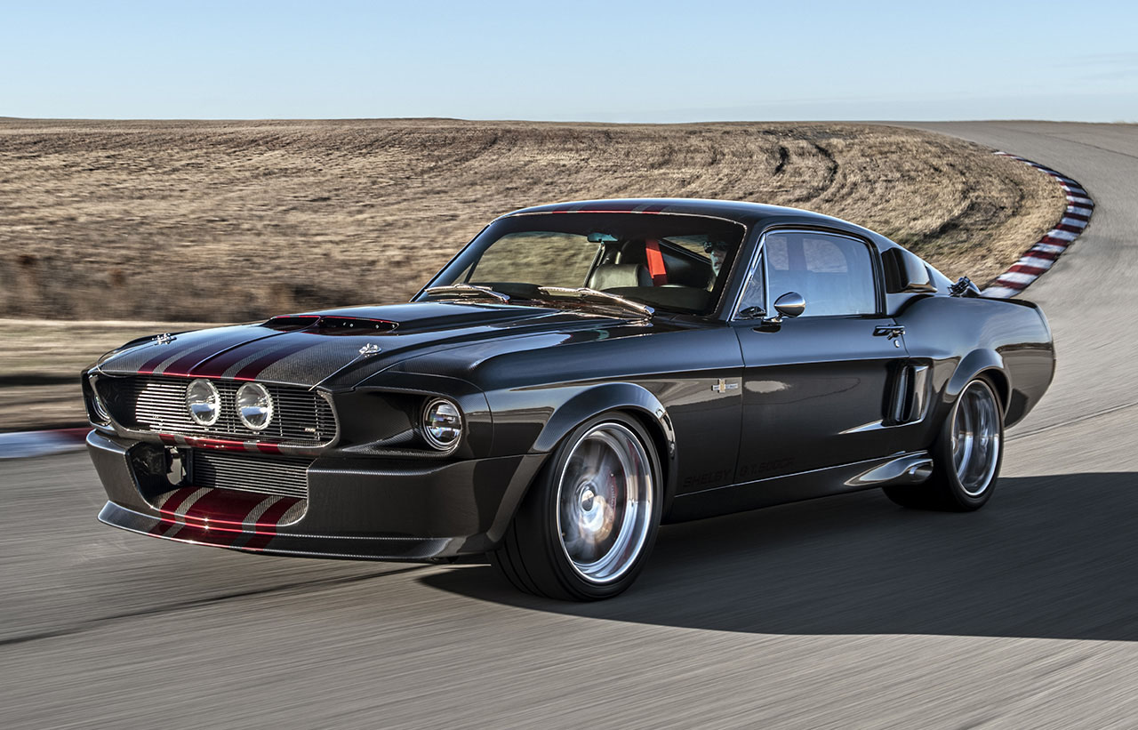 Shelby GT500CR Carbon Edition is a carbon fiber bodied classic Mustang ...