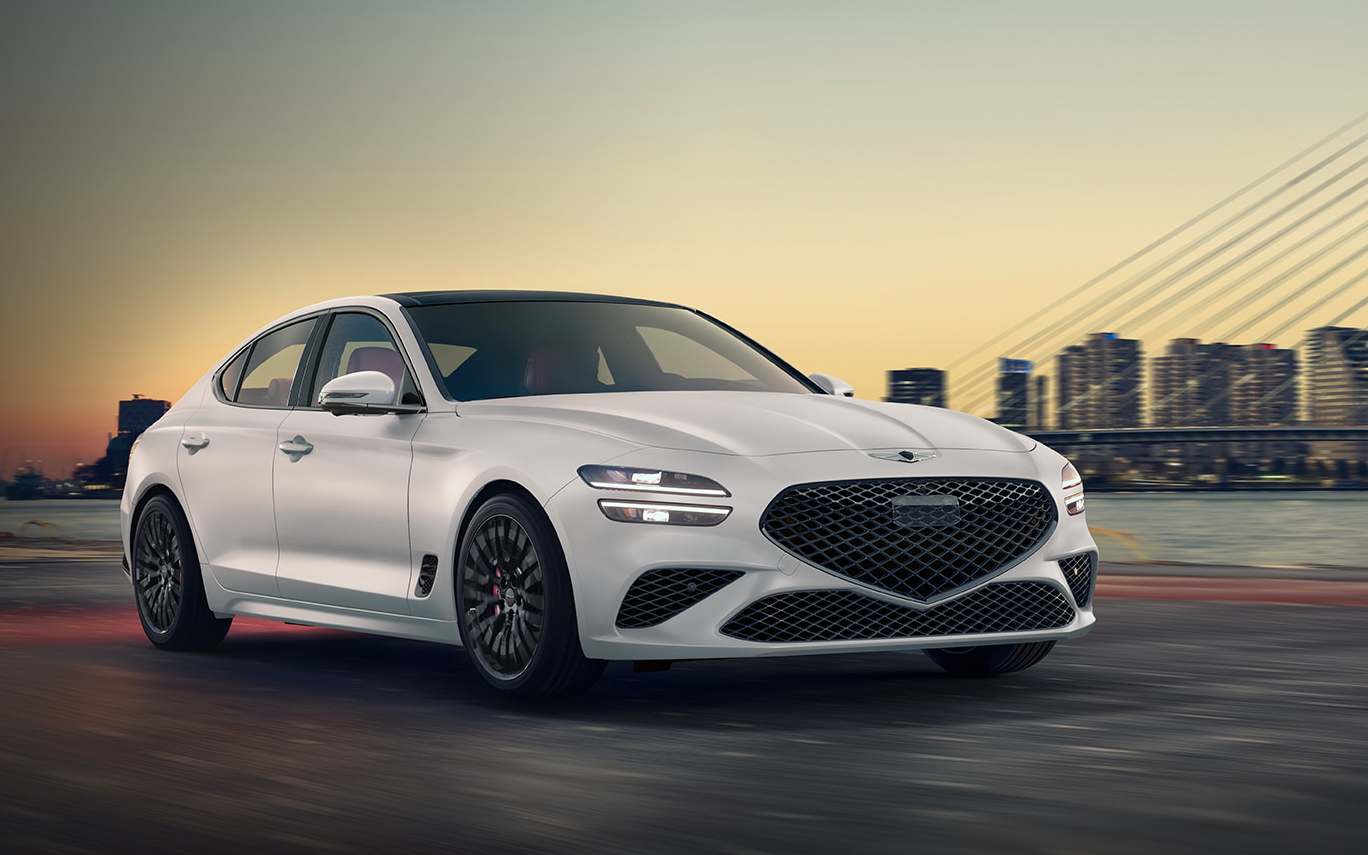 2022 Genesis G70 2.0T costs $1525 more, V6 turbo model gets price cut