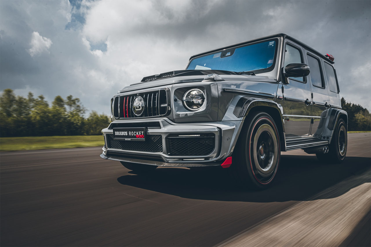 Wild Brabus 900 Rocket Edition Is Boxy Brawny And Beautiful Slashgear