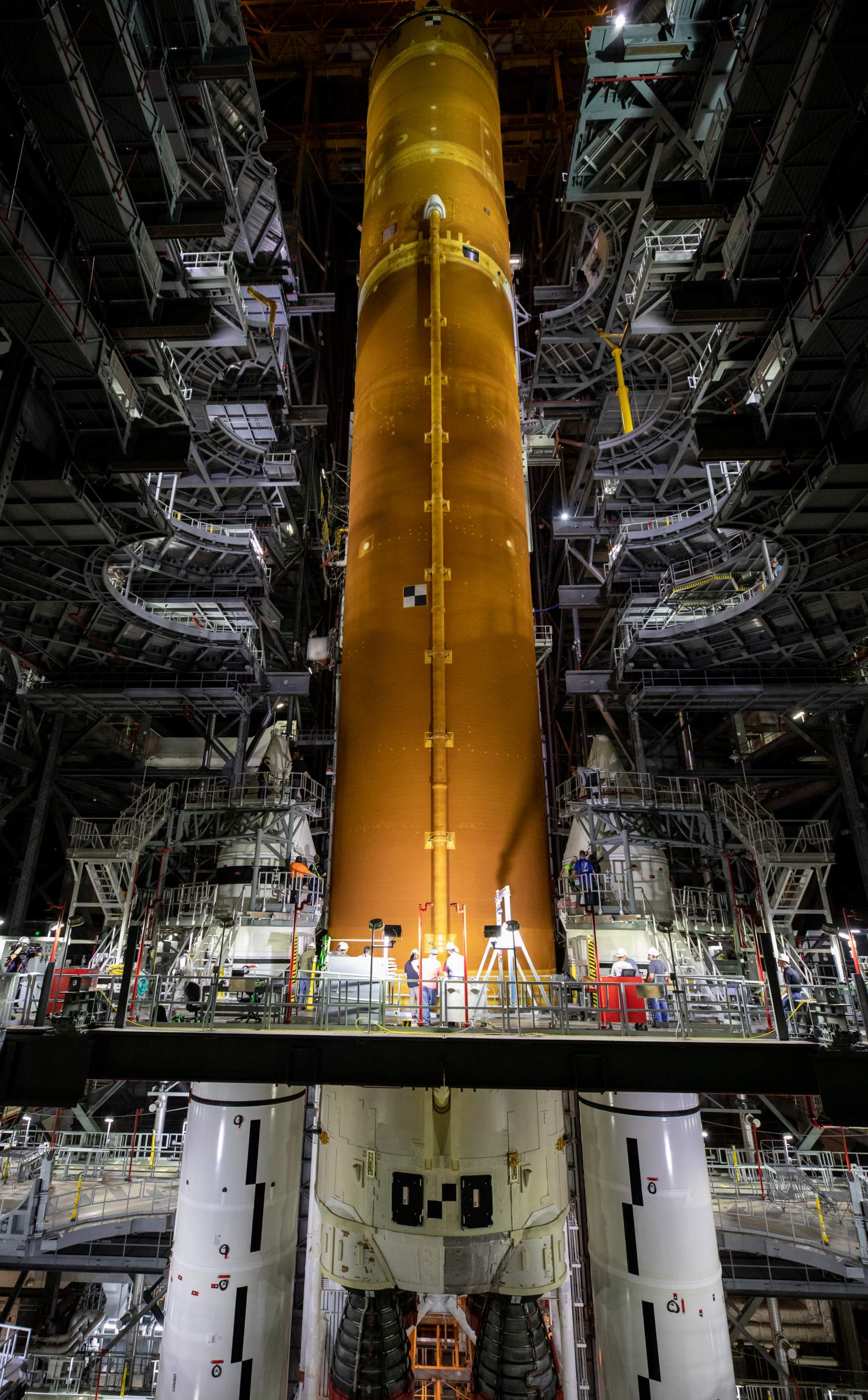 Nasa Shares Astonishing Photos Of Huge Sls Rocket And Its Artemis I