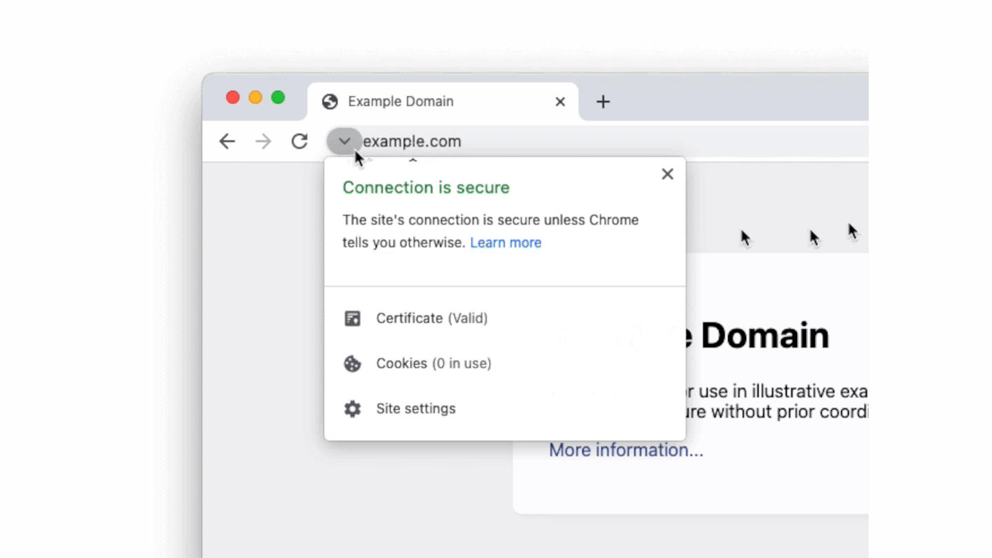 how to fix insecure connection chrome