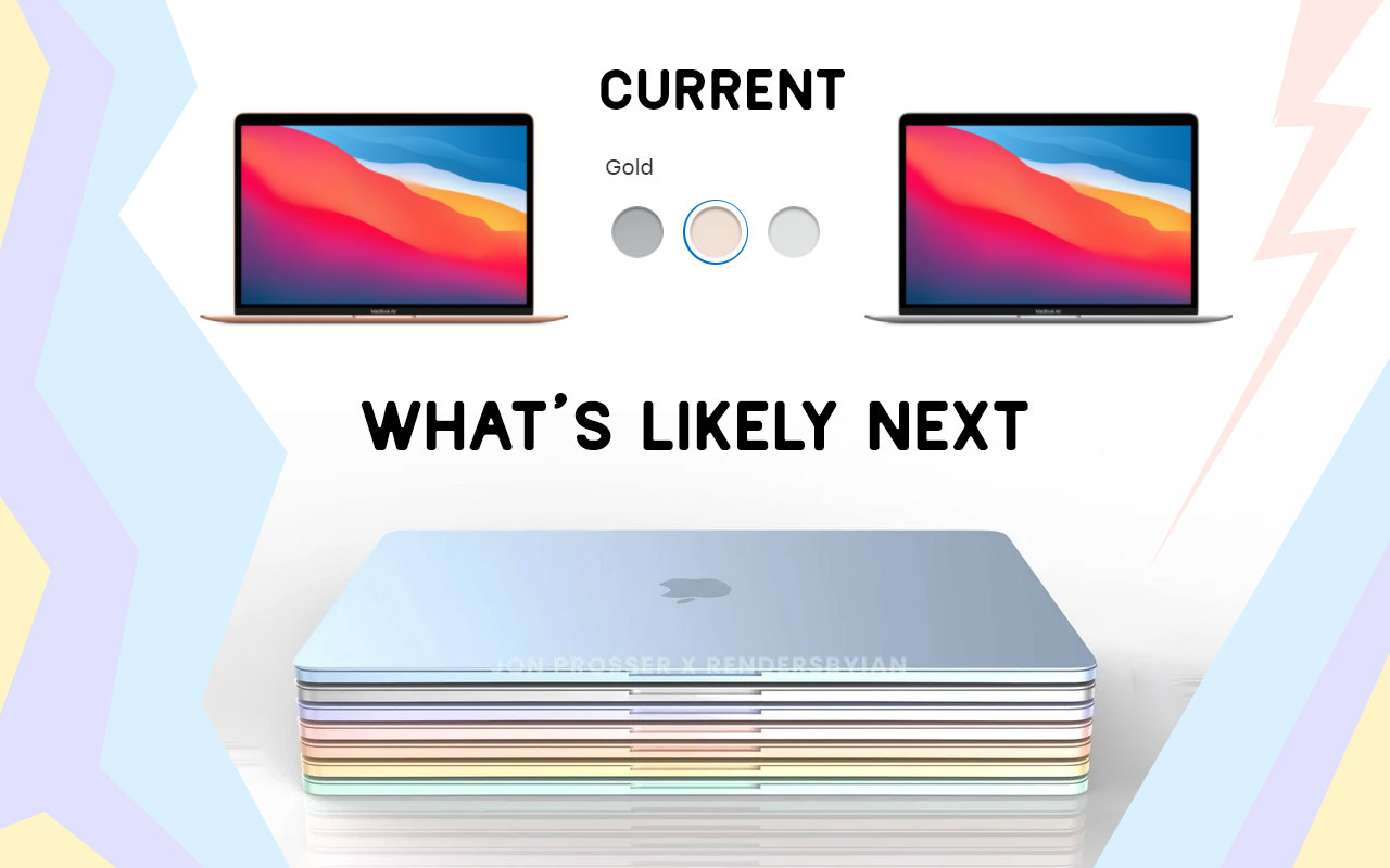 Colorful MacBook Air tipped to lead M2 charge: What's left for M1X