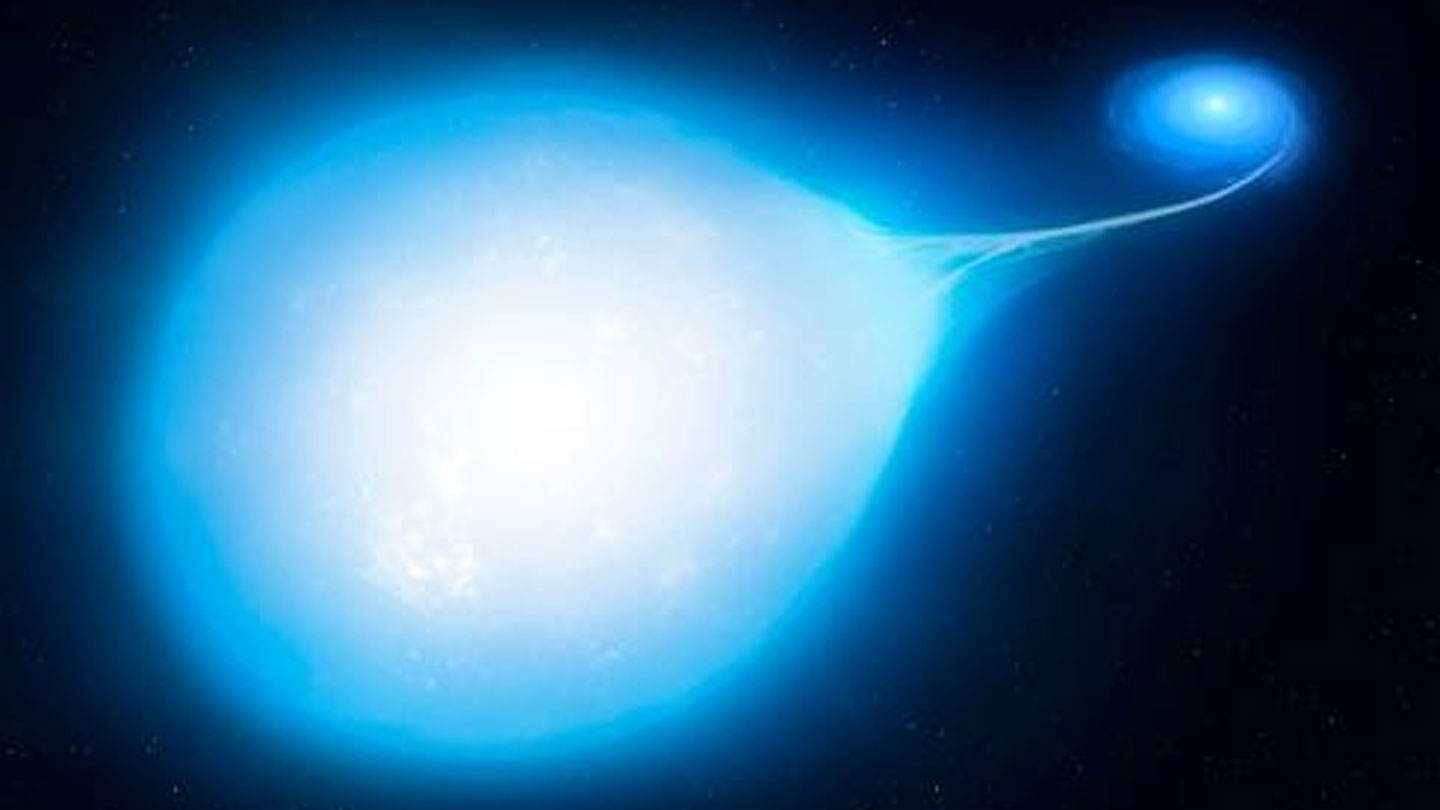 Astronomers discover a binary star system that will go supernova ...