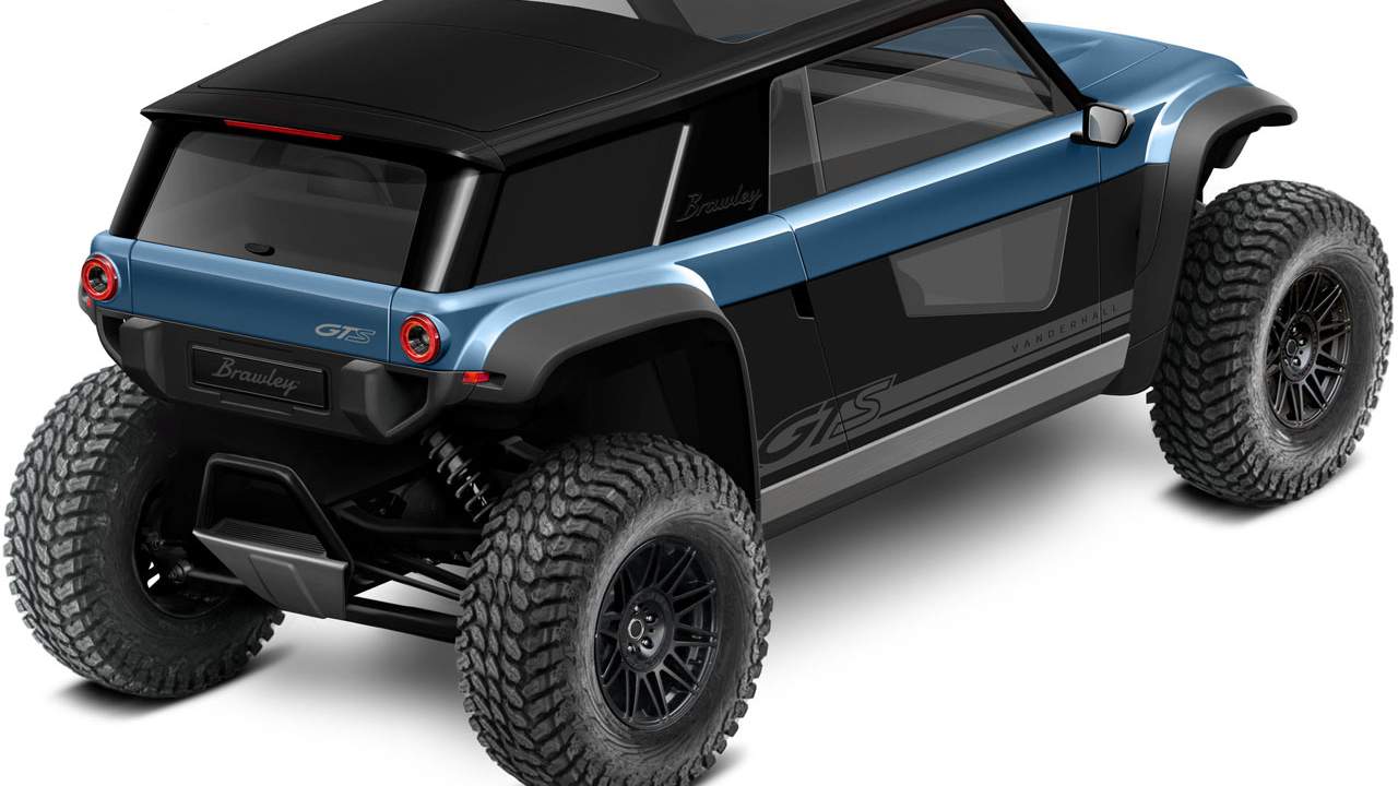 Slick Vanderhall Brawley GTS is an allelectric offroad performance
