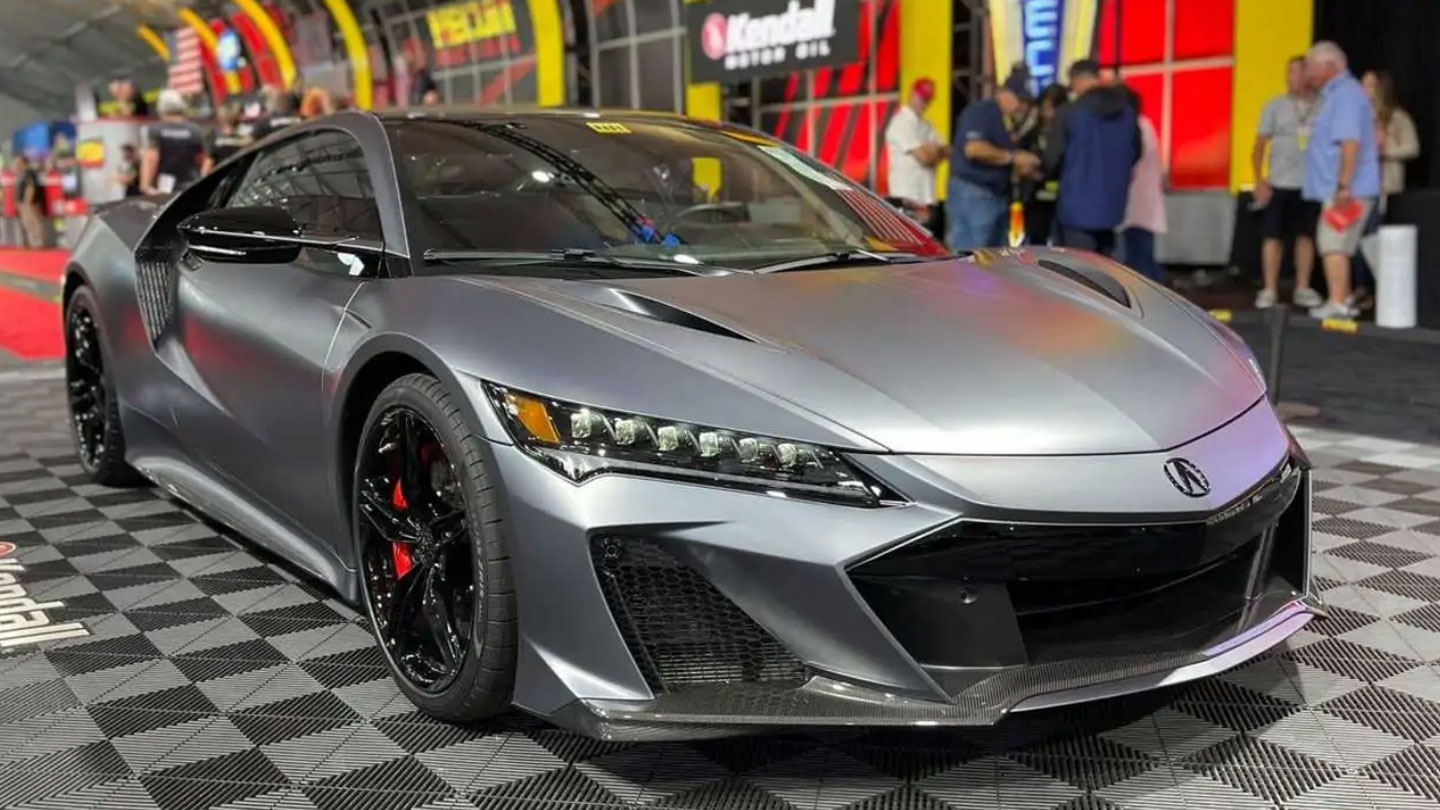 The First 22 Acura Nsx Type S Sold At Auction Last Weekend Slashgear