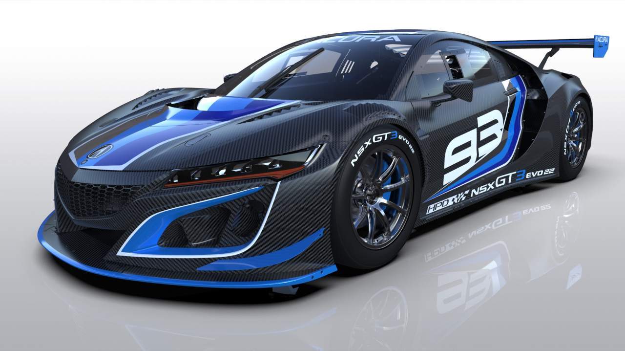 Acura Nsx Gt3 Evo22 Debuts With Performance Updates Slashgear