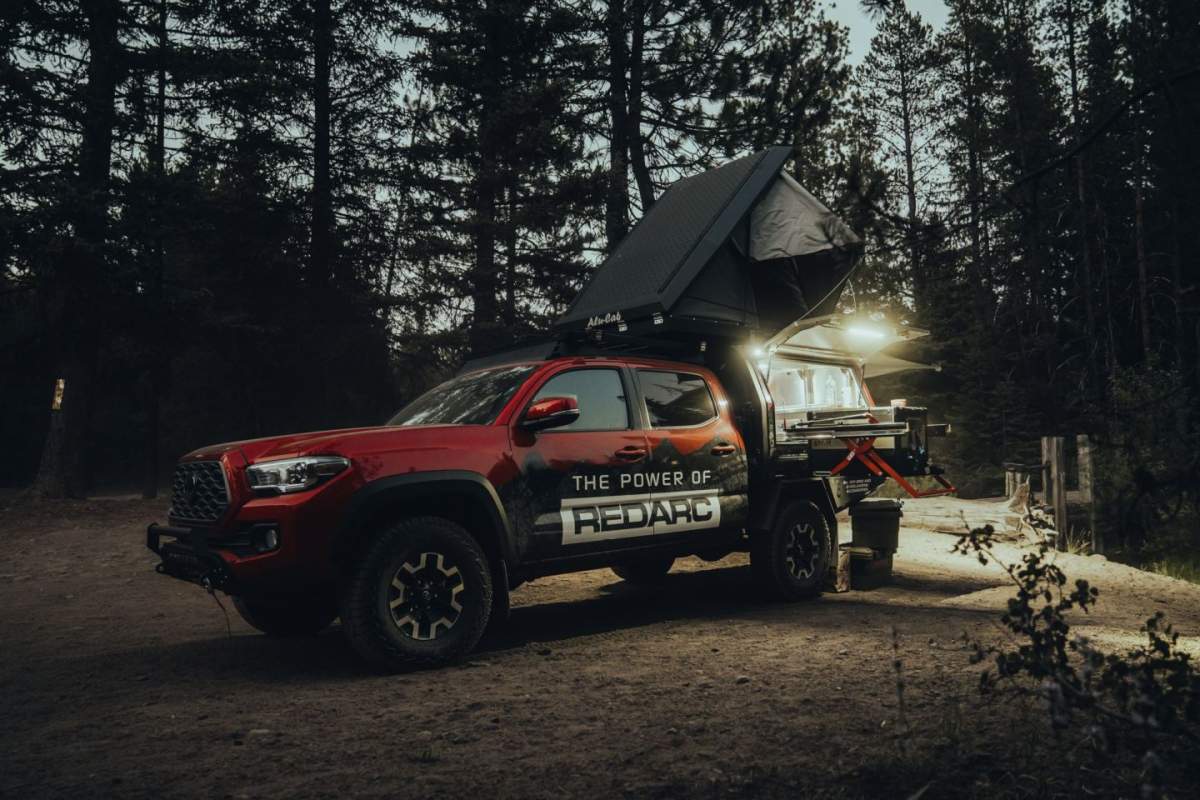 This 21 Toyota Tacoma Trd Off Road Has A Redarc Power Station Slashgear