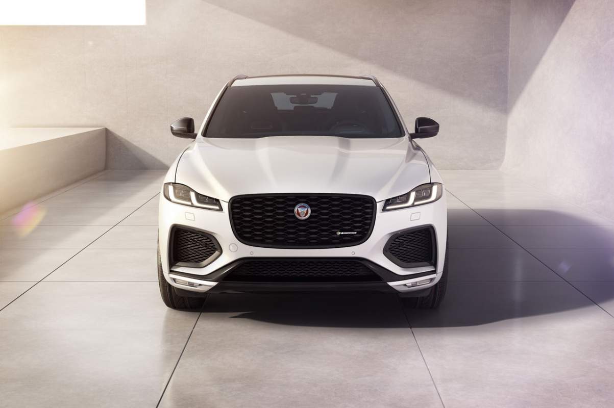 Jaguar F Pace R Dynamic Black Model Adds Blacked Out Style Slashgear