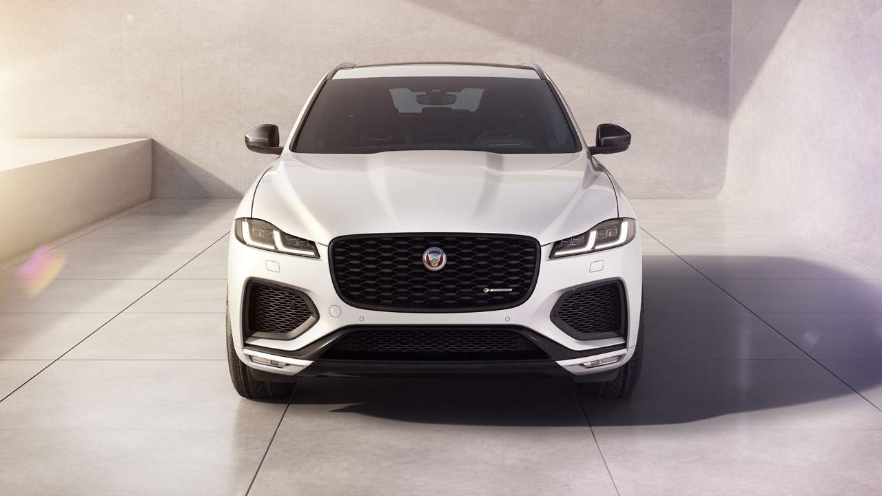 Jaguar F Pace R Dynamic Black Model Adds Blacked Out Style Slashgear