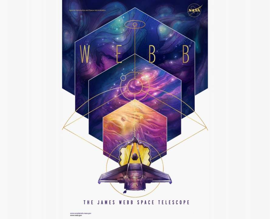 James Webb Telescope gets its own stunning poster anyone can download