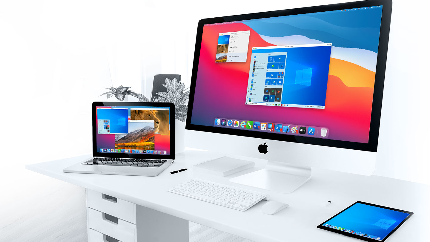 parallells share windows for with mac