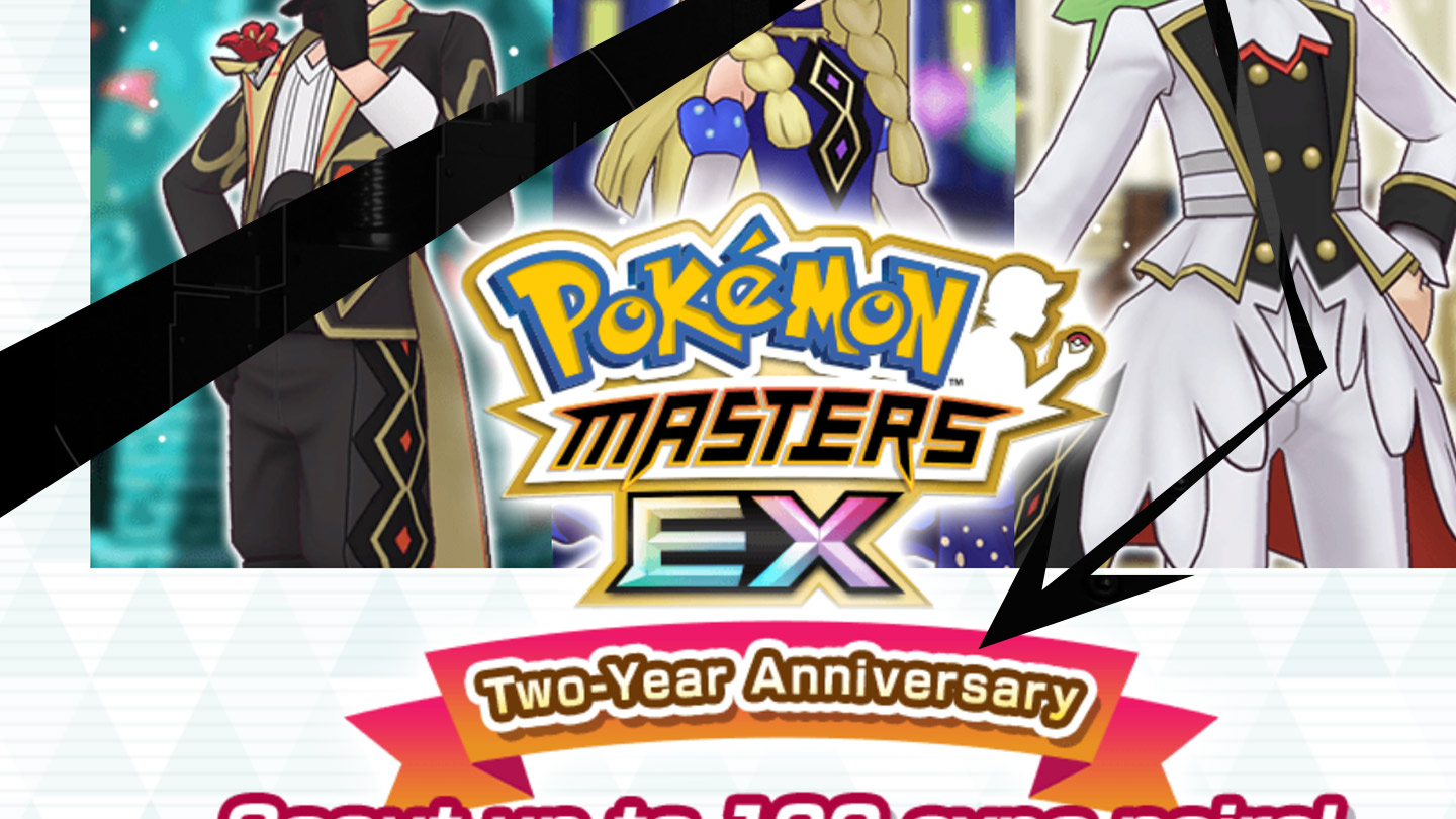 Pokemon Masters EX 2year anniversary delivers 100 sync pairs for ALL