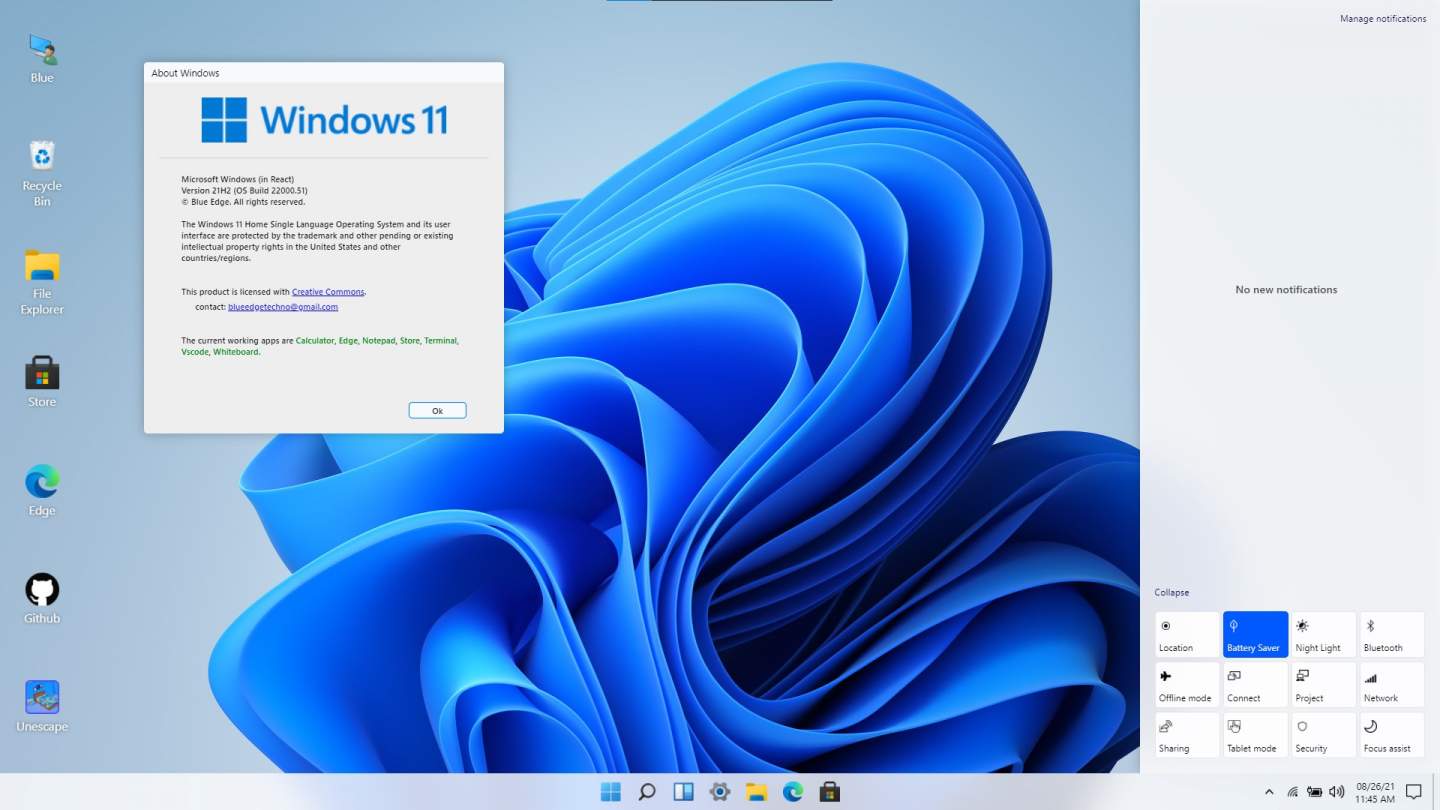 Windows 11 In React Offers An Appetizer On Your Web Browser - SlashGear