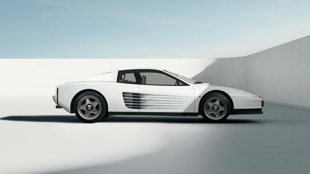 Ferrari Testarossa Restomod By Officine Fioravanti Has An Updated 503hp Flat 12 Engine Slashgear